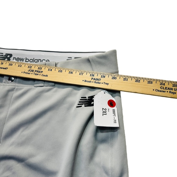 New Balance Adversary 2 Baseball Solid Knicker Athletic Pants - Grey - Picture 8 of 10